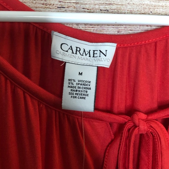 NWT Carmen Marc Valvo Carol Blouse - Picture 2 of 7